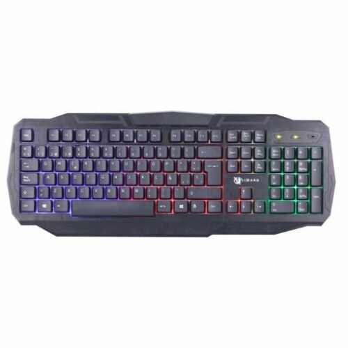 Teclado Gamer XZZ-TE-01 Español USB RGB X-Lizzard