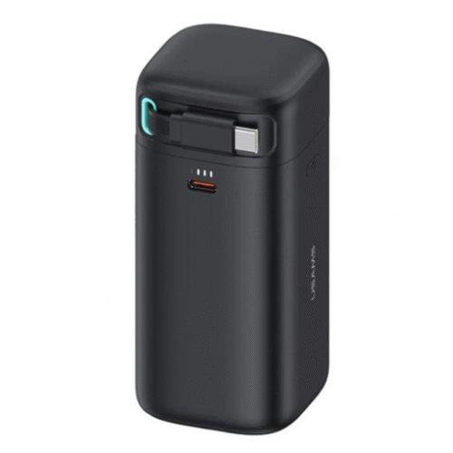 Power Bank 18000mAh PD45W Cable Retráctil Magnético Tipo C Negro CD216 USAMS