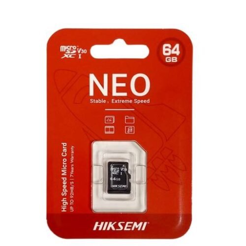 Tarjeta MicroSD 64GB Hiksemi
