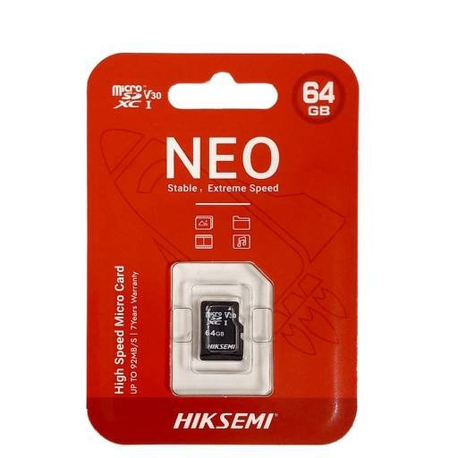 Tarjeta MicroSD 64GB Hiksemi