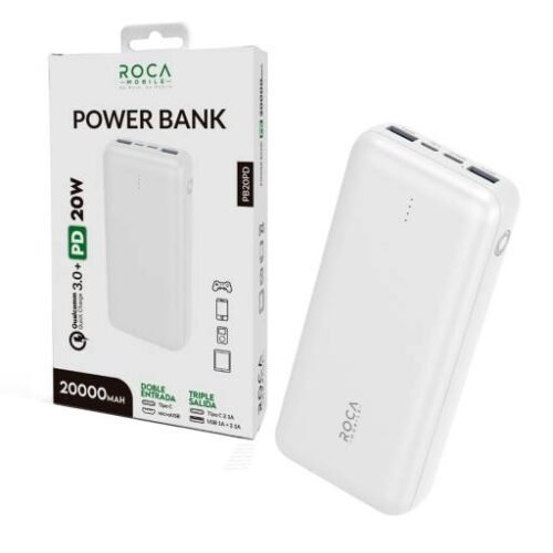 Power Bank ROCA PB20PD 20.000mAh 20W/QC/PD