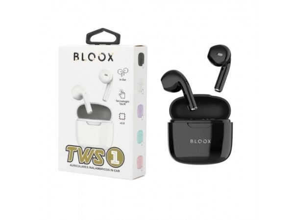 Auricular Bluetooth TWS Bloox TWS_01 Negro