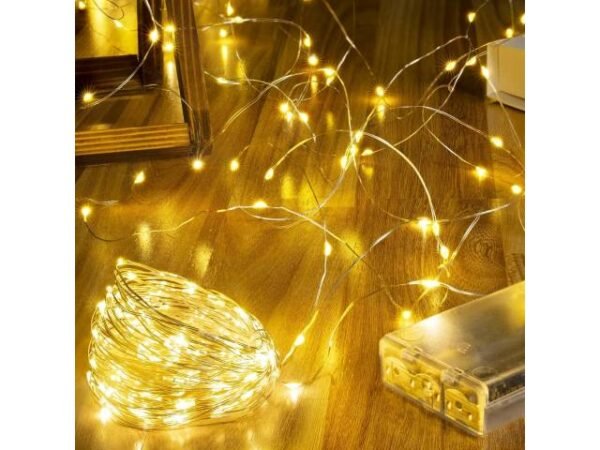 Guía de Luces Decorativa 990cm 100 Luces Cálida LUMILY