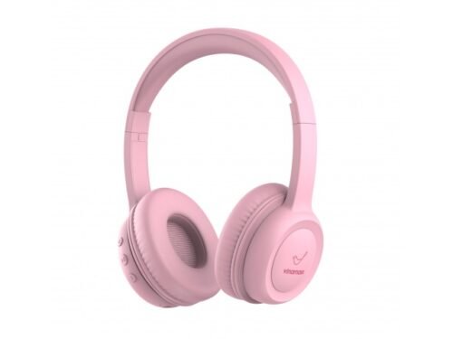 Auricular Bluetooth para Niños E63 Rosado Claro Gorsun