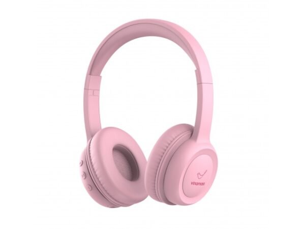 Auricular Bluetooth para Niños E63 Rosado Claro Gorsun